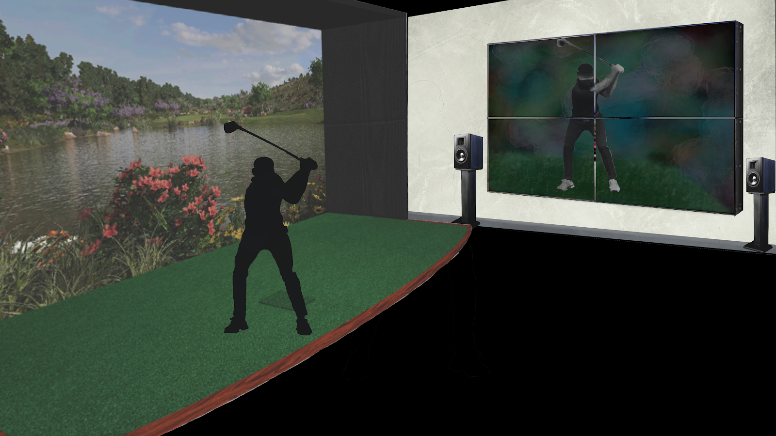 Albatross golf simulators and design - Golf Simulator in Salt Lake City