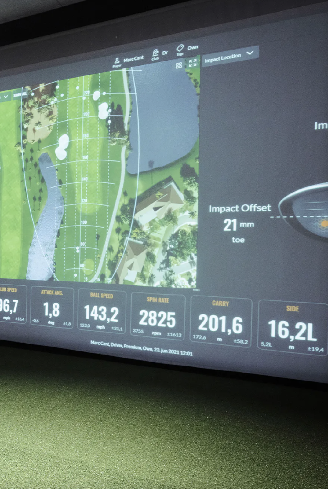 Home Course Indoor Country Club - Elmhurst - Golf Simulator in Elmhurst