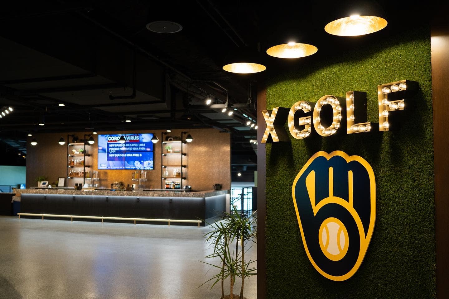 X-Golf at American Family Field | Year-Round Golf Simulator Suites & Events - Golf Simulator in Milwaukee